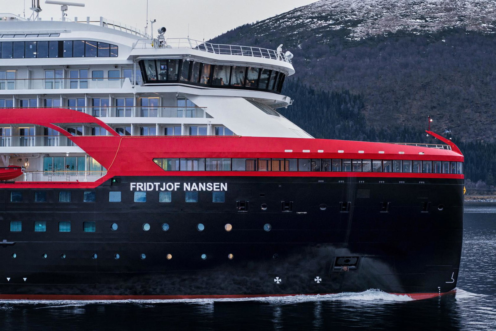 Fridtjof Nansen is one of the vessels taken out of service