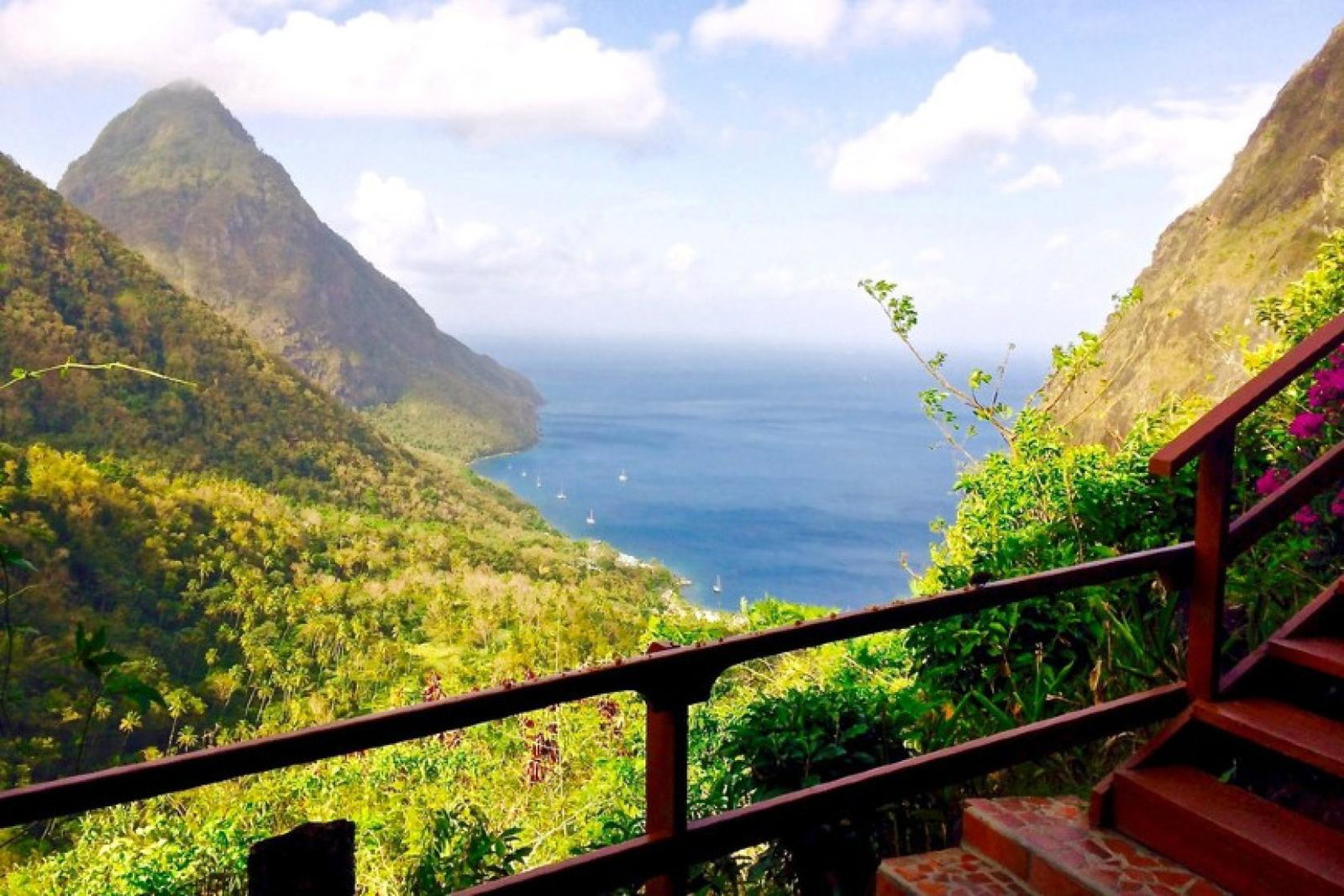 Nearly half of respondents said the Caribbean (pictured: Saint Lucia) performed well relative to their expectations in September (Credit: British Airways)