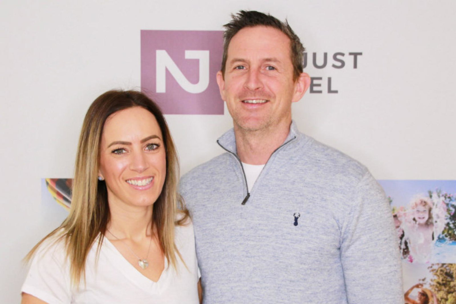 Sara Rigby and her husband, Rob.