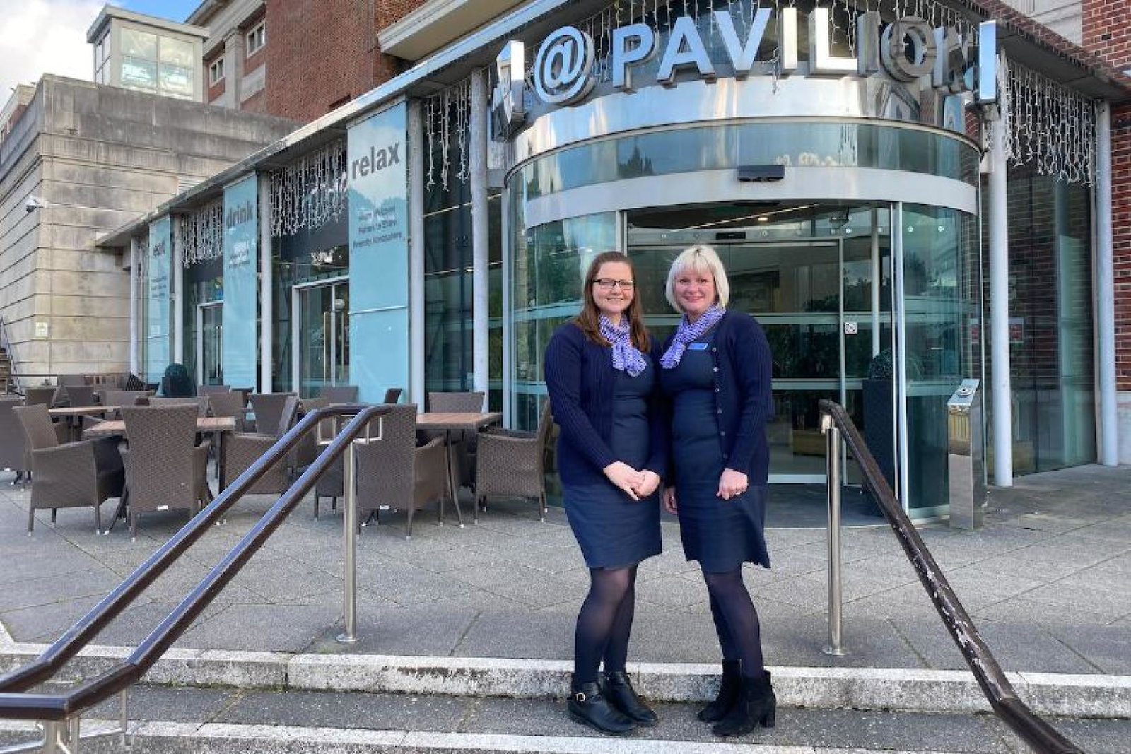 Fred Olsen Travel's Beth Pearce and Clare Ruffell
