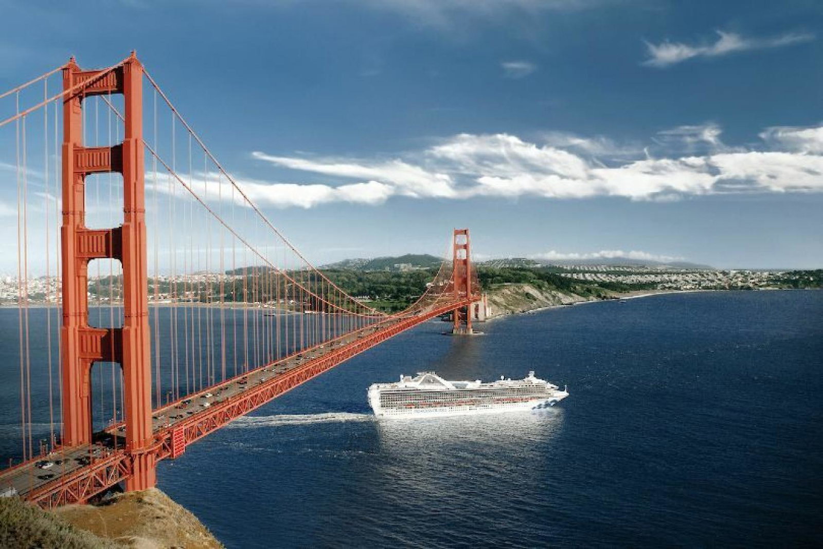 Princess Cruises will offer San Francisco as one Alaska departure option