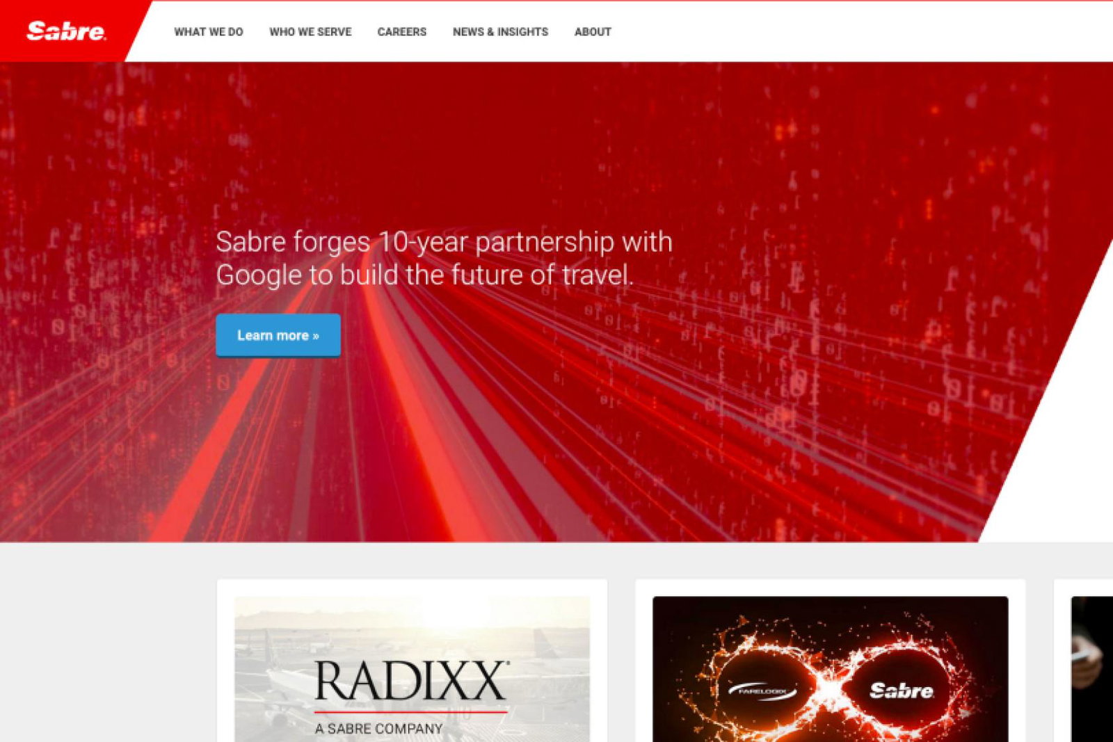 Sabre is undergoing a major restructure as it emerges from the Covid-19 crisis
