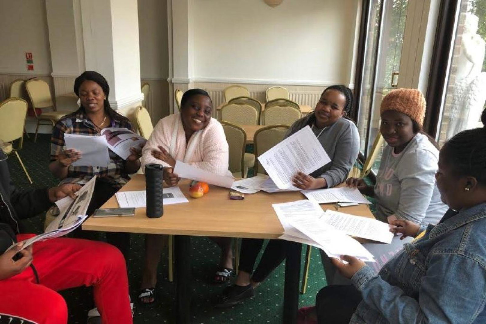 NHS workers training at Best Western Rembrandt