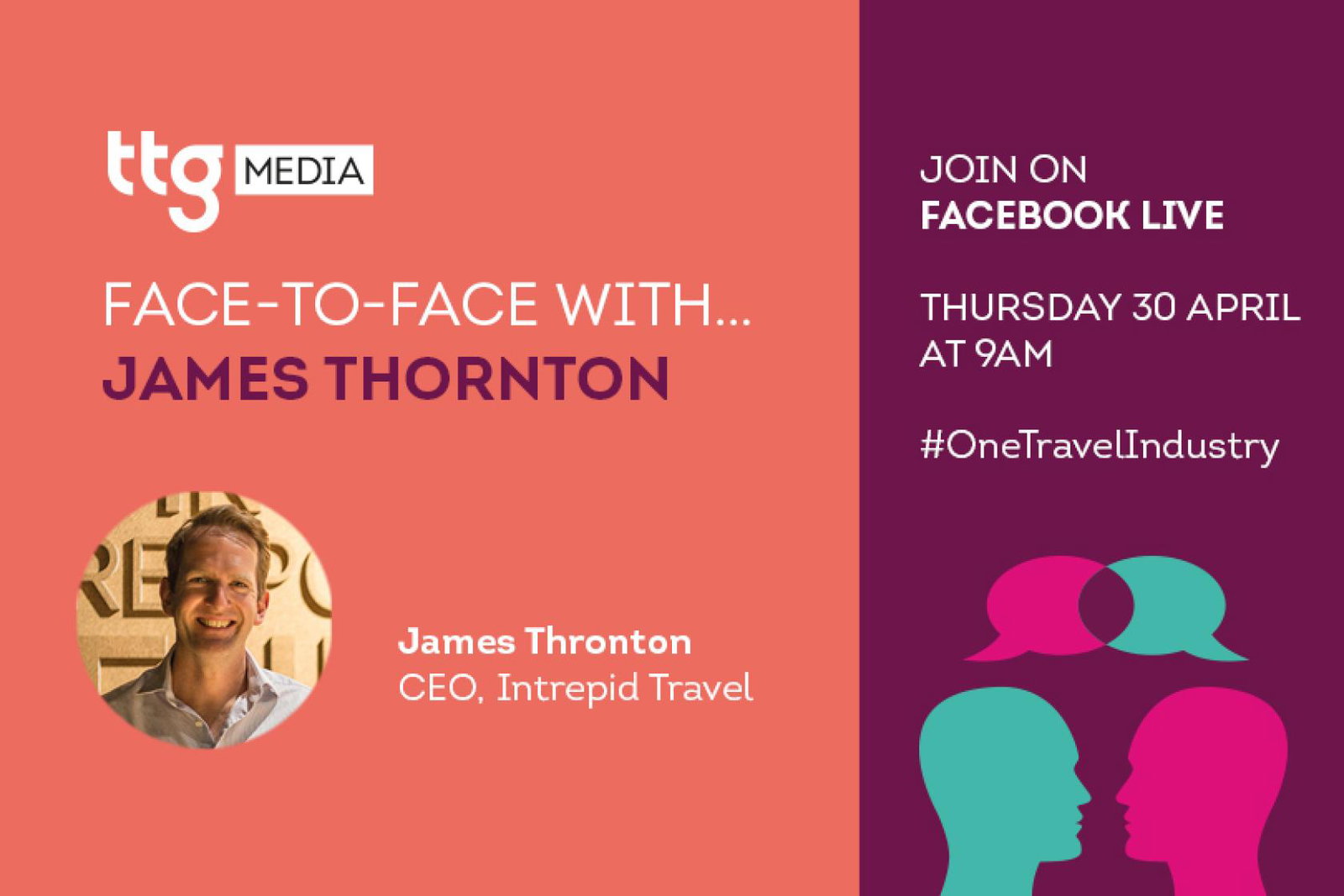 Thornton will be appearing live from Melbourne at 9am on Thursday