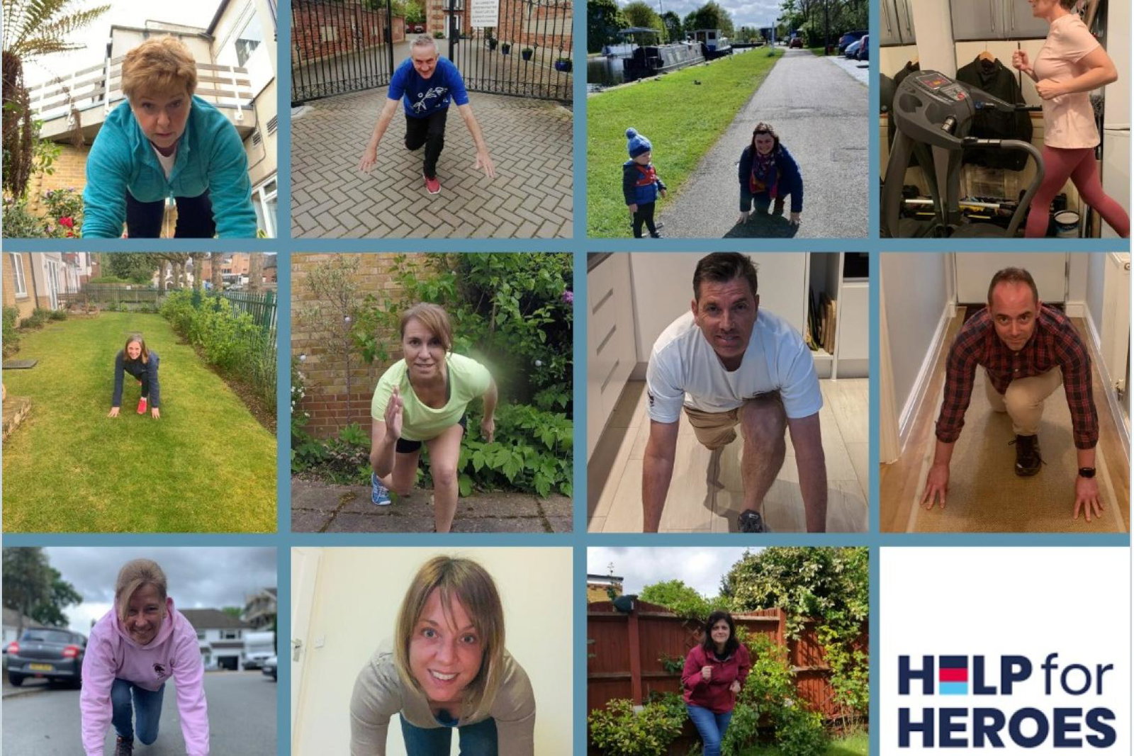 The team will cover more than 3,000km this month to raise cash for charity