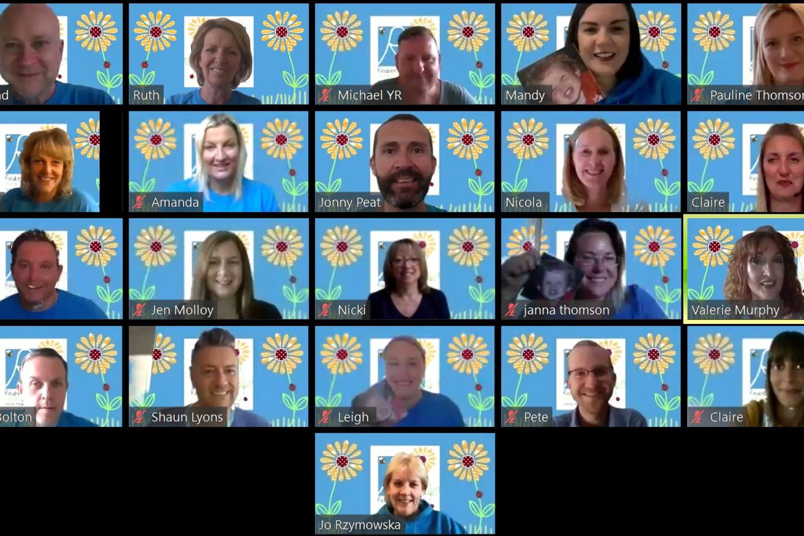 Agents are being asked to share their #CheesyGrin to raise money