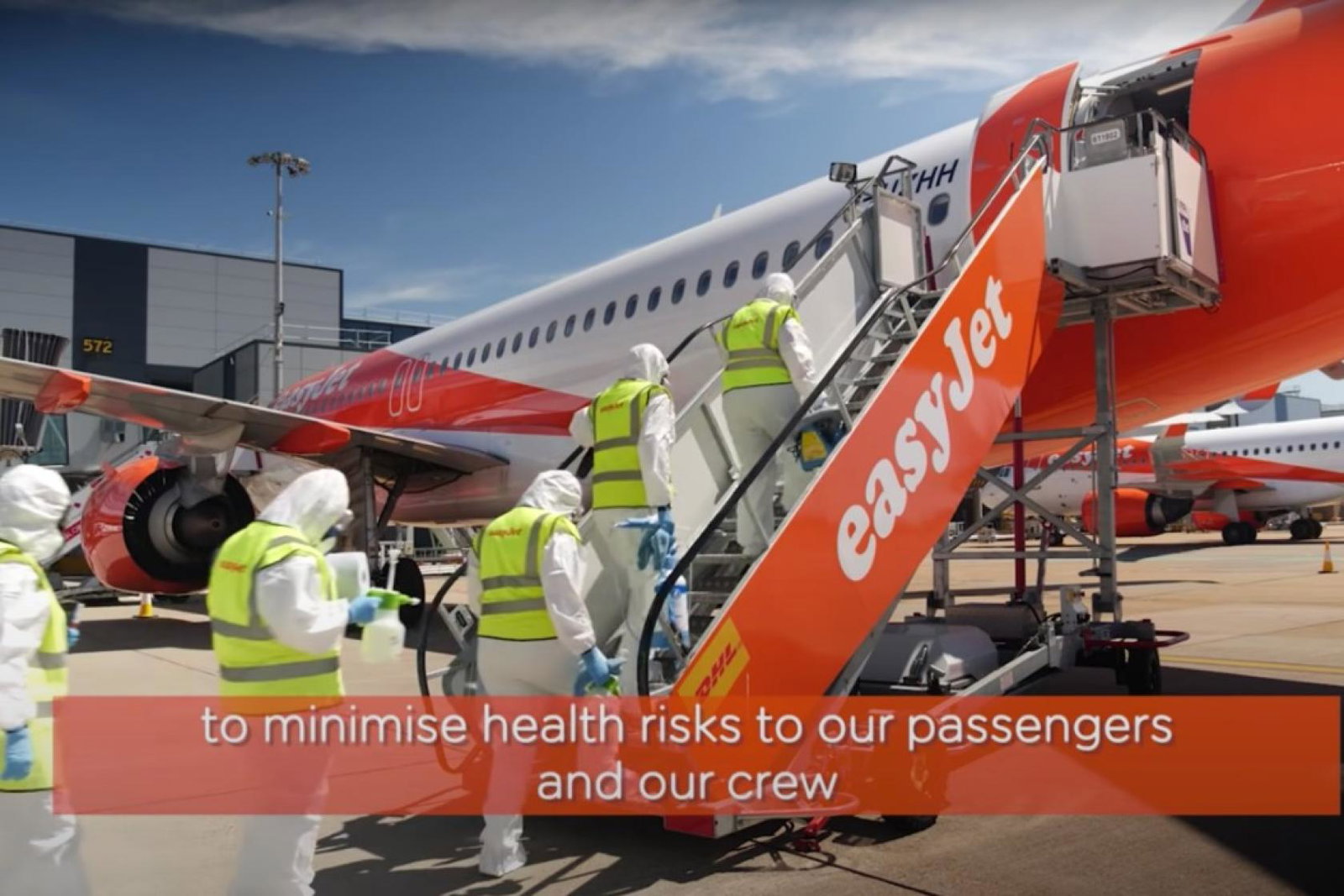 EasyJet is carrying out deep cleaning of aircraft