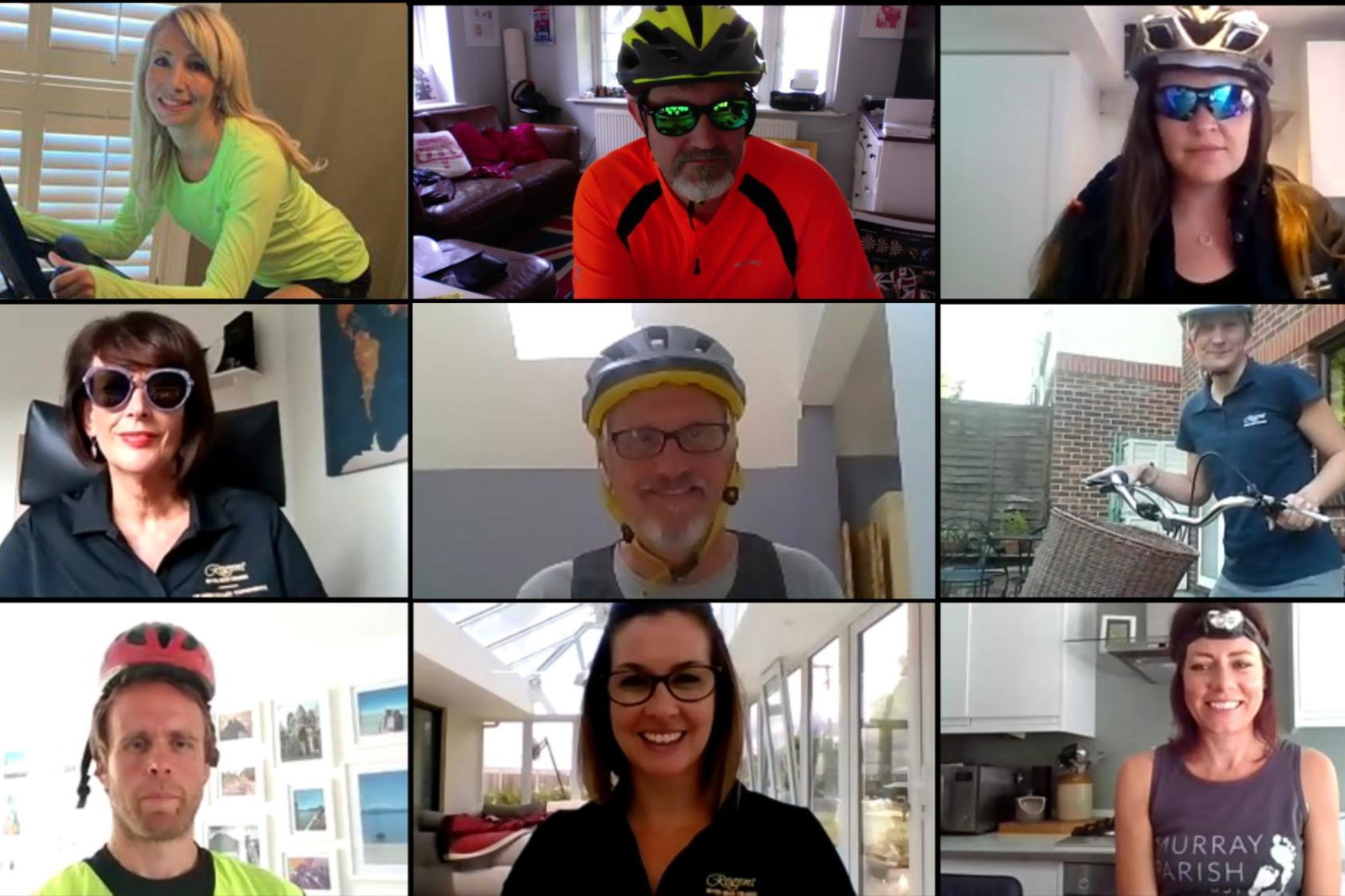 The team will run, walk and cycle the distance along the British coastline