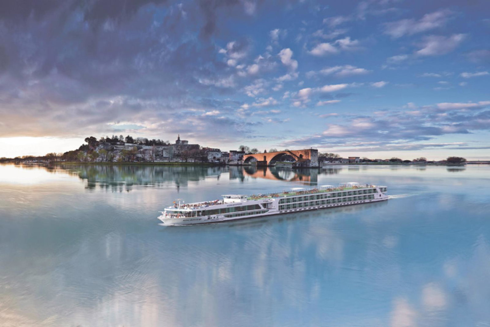 Scenic Sapphire, pictured in Avignon, France