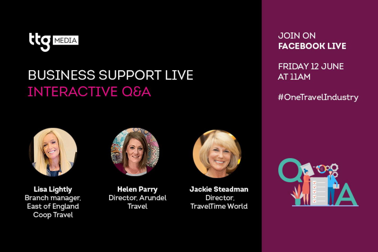 Business Support Live to feature agents reopening in June