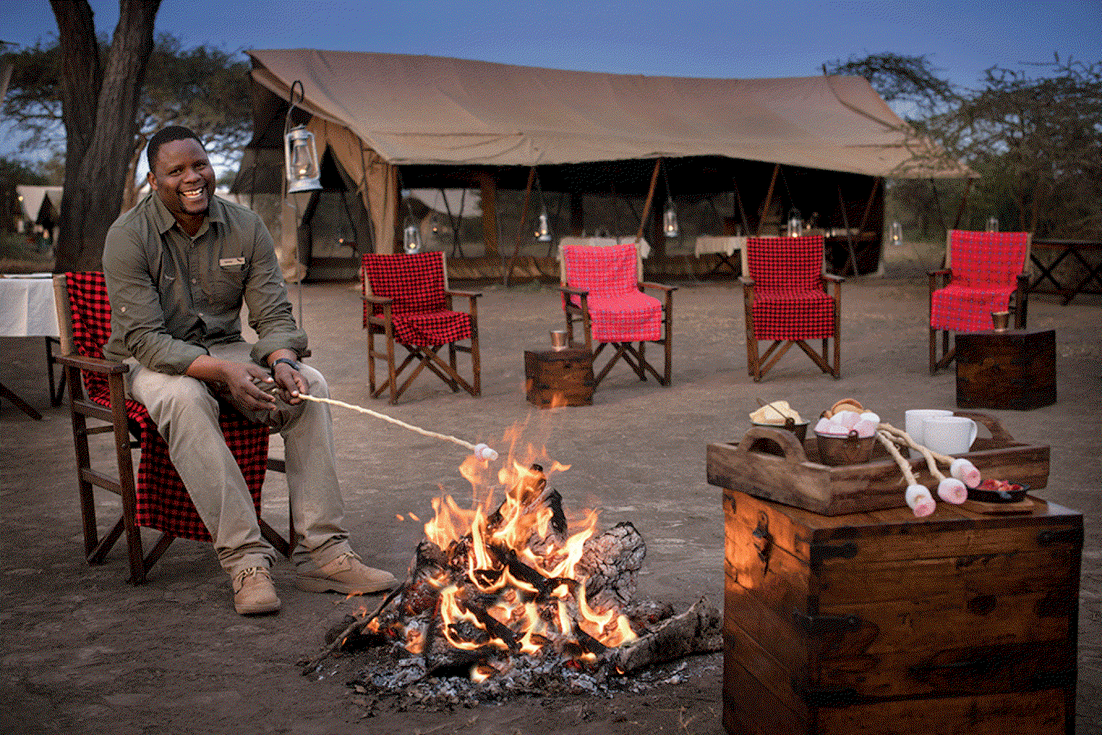 andBeyond team will offer private safari experiences to help raise funds
