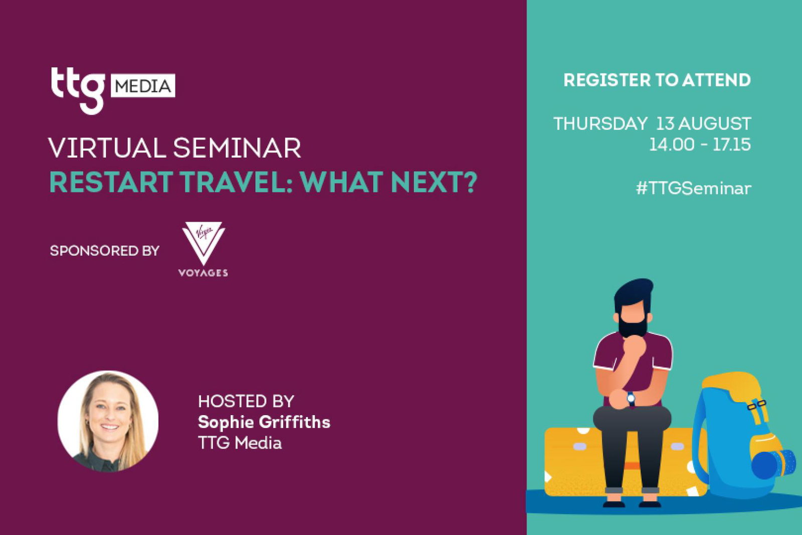 Join the latest TTG seminar on Thursday 13 August