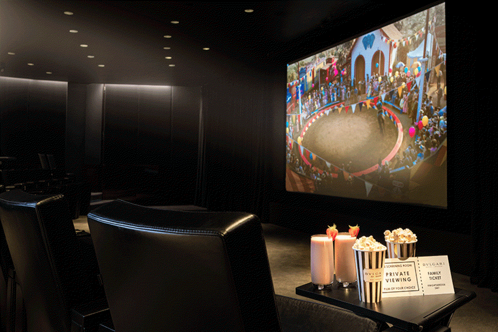 Bulgari Hotel London Screening Room