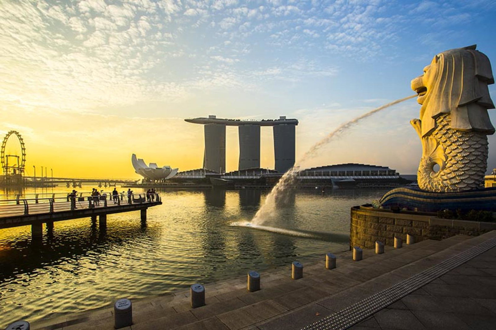 Singapore's Merlion Park