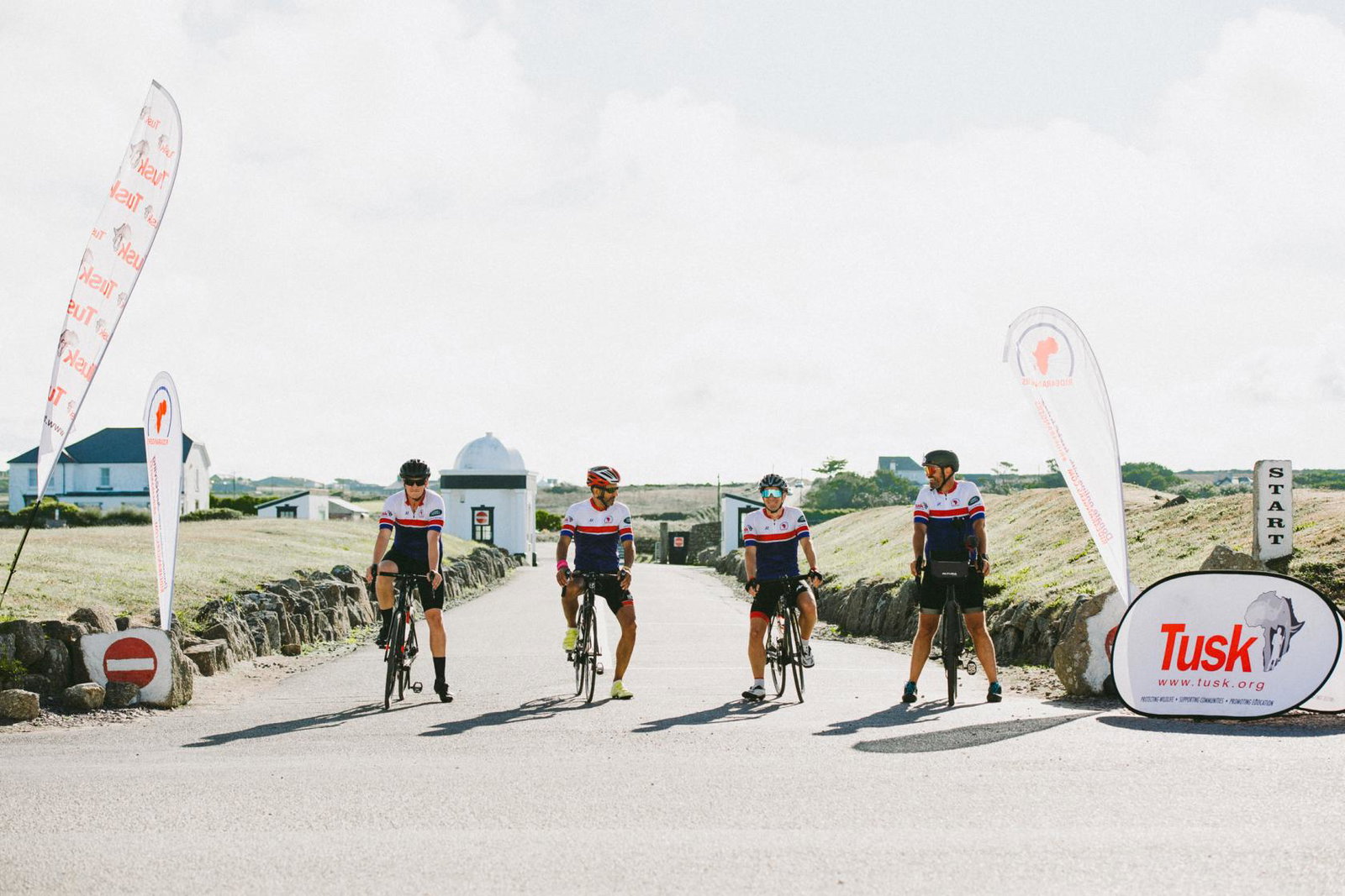 The Ride4Rangers team set off