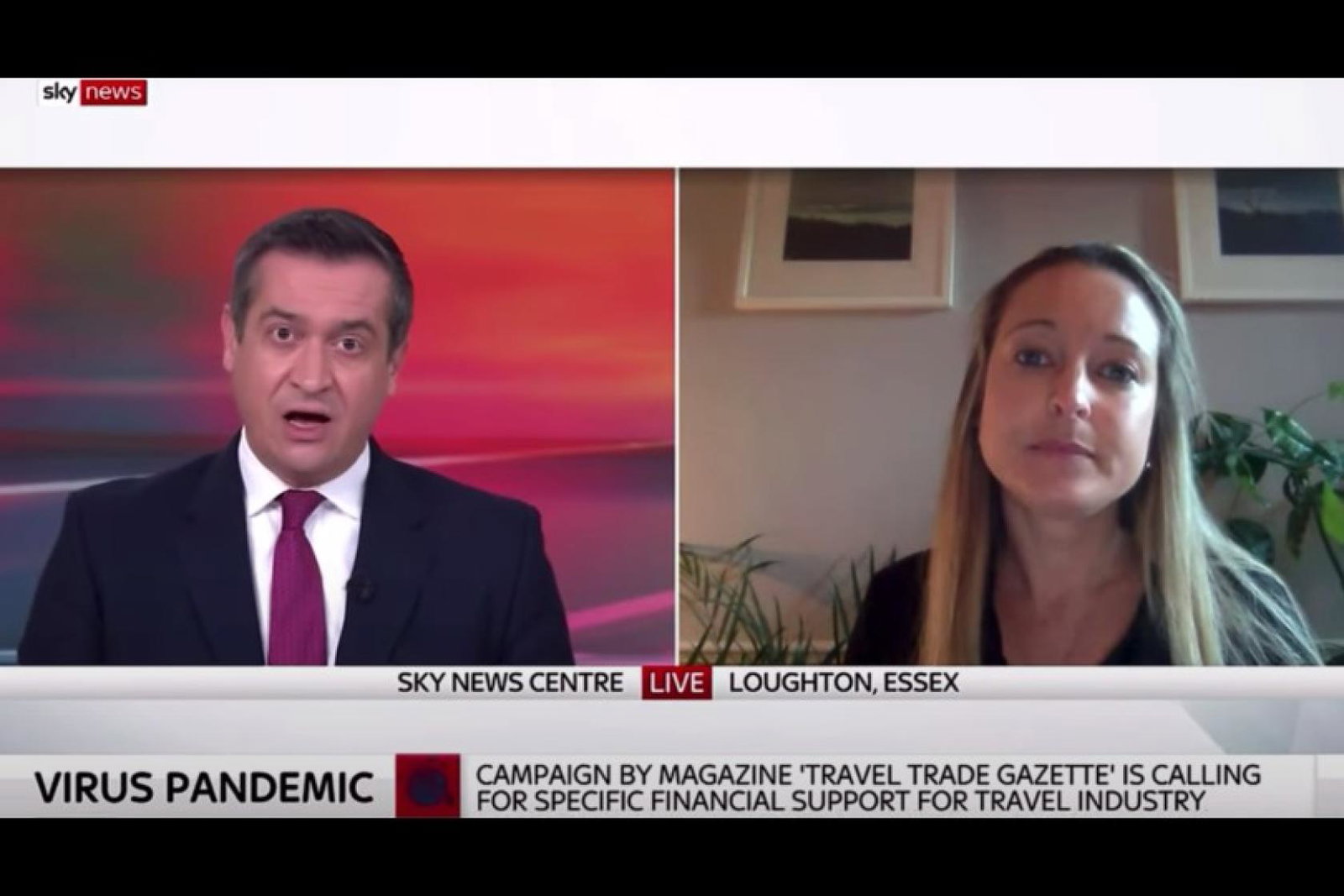 TTG editor Sophie Griffiths appeared on Sky News's The Early Rundown on Tuesday (1 September)