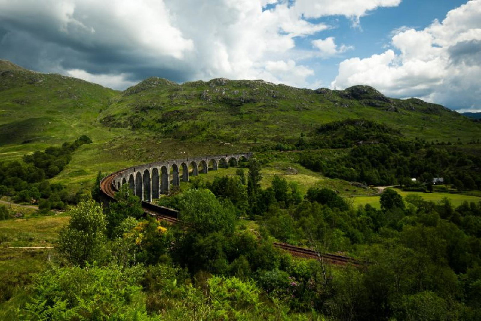 The trip took in Glenfinnan in the Scottish highlands (Credit: Thomas Tucker / Unsplash)