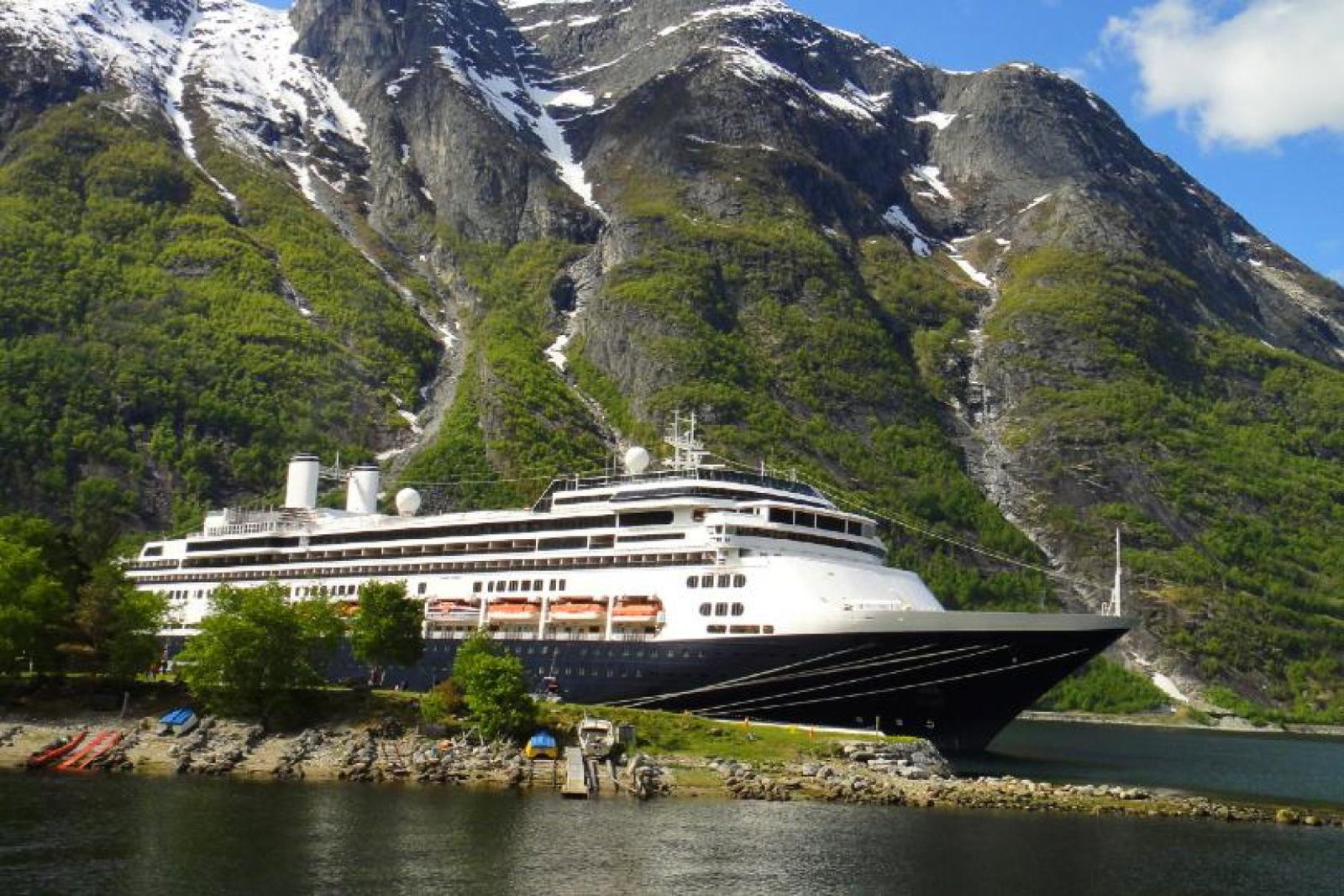 Borealis will now depart on its maiden voyage on 22 May