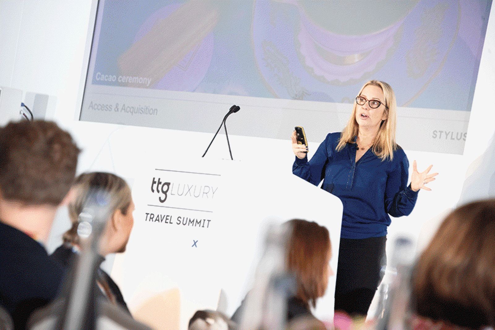 Mandy Saven from Stylus presents at the 2019 Summit