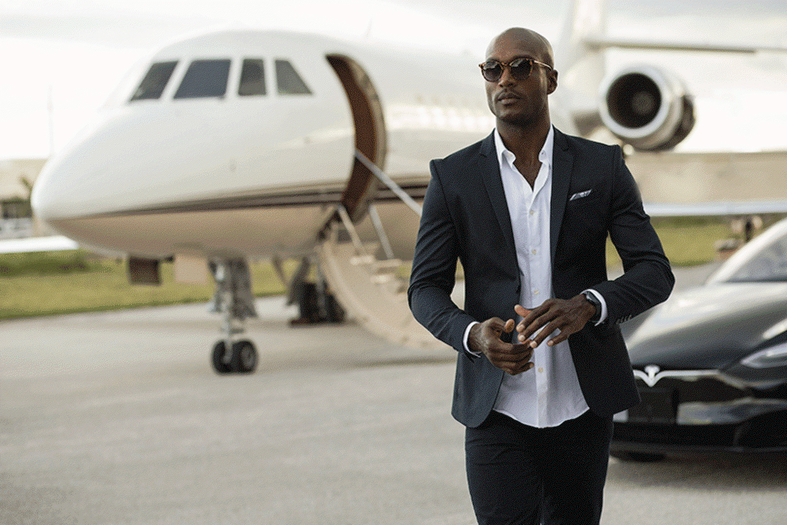 Victor has seen a spike in private jet demand