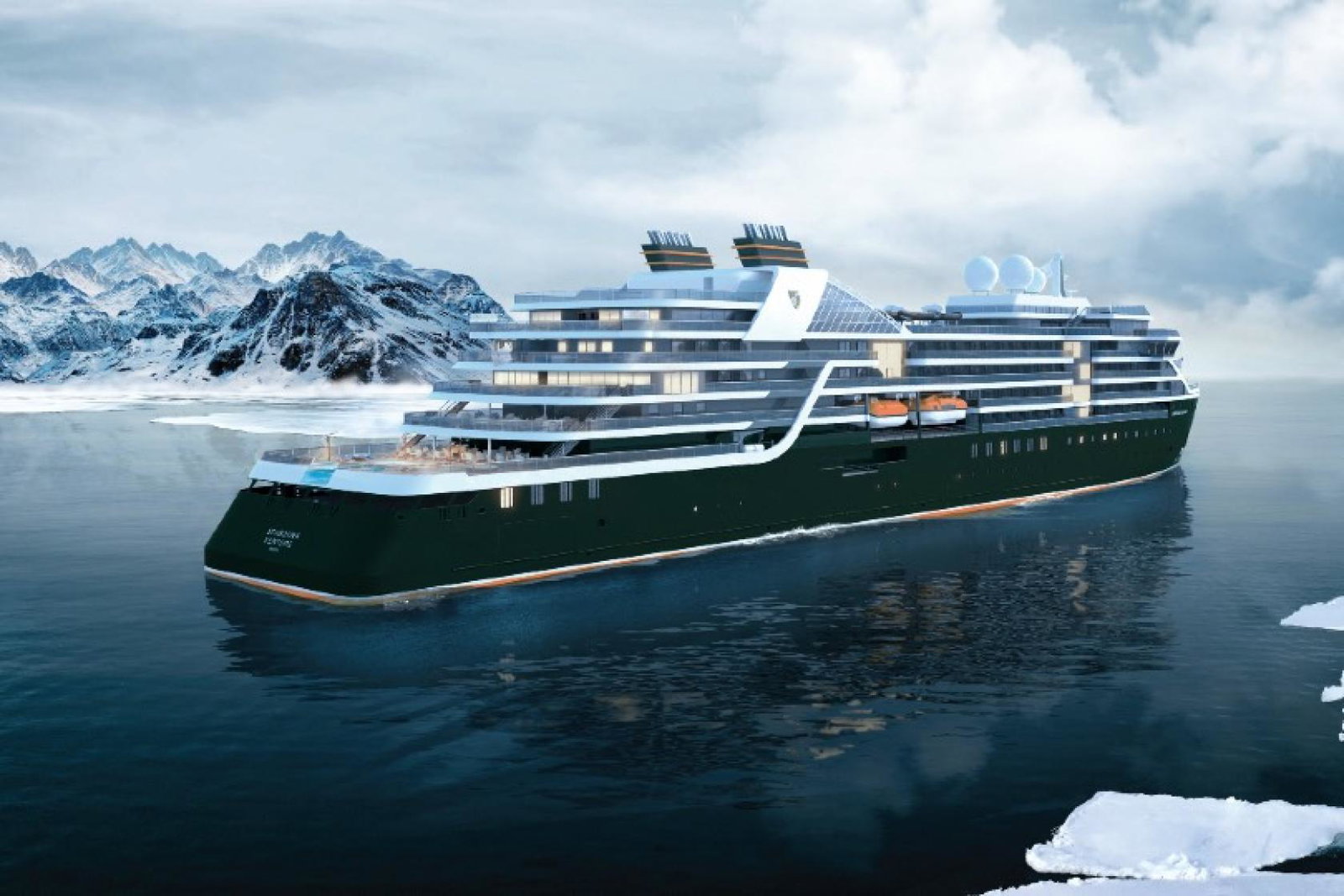 Seabourn Venture is the first of two new-build expedition vessels for the ultra-luxury brand