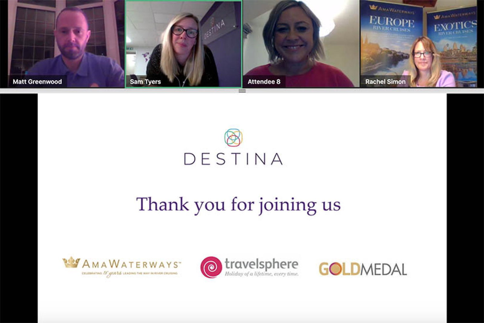 TTG Travel Heroes host client evening with Destina Travel
