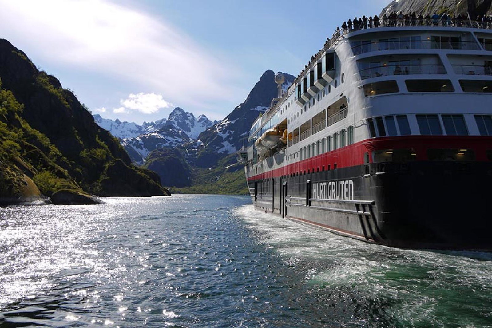 This year will see Hurtigruten homeport three ships in England and Scotland