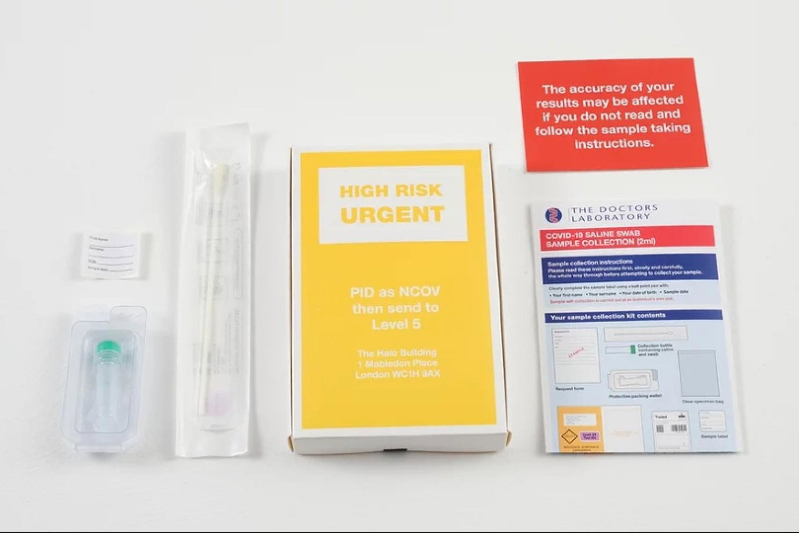 Confirm provides test results within 24 hours of samples arriving at its lab