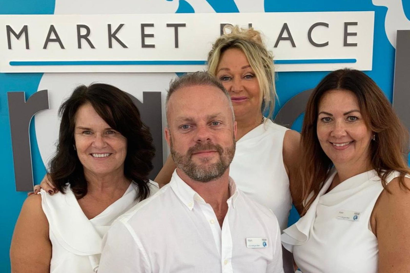 The Market Place Travel team: Karen Brown, Mark Lomas, Sonia Edwards and Kate Brandrick