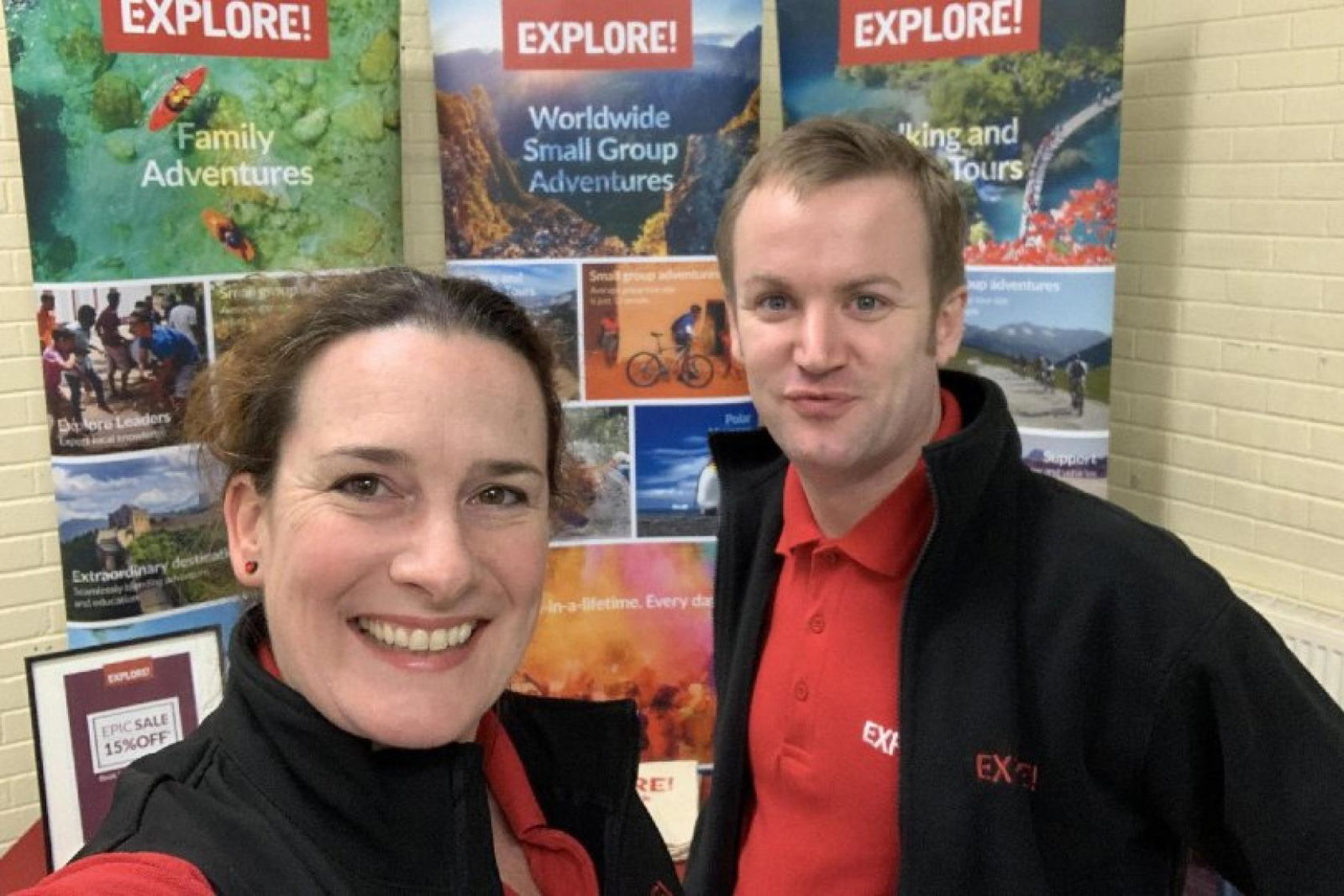 Explore's Philippa Baines and Nick Hindle will be on hand to assist (Credit: explore.co.uk/travel-agents/bdm)