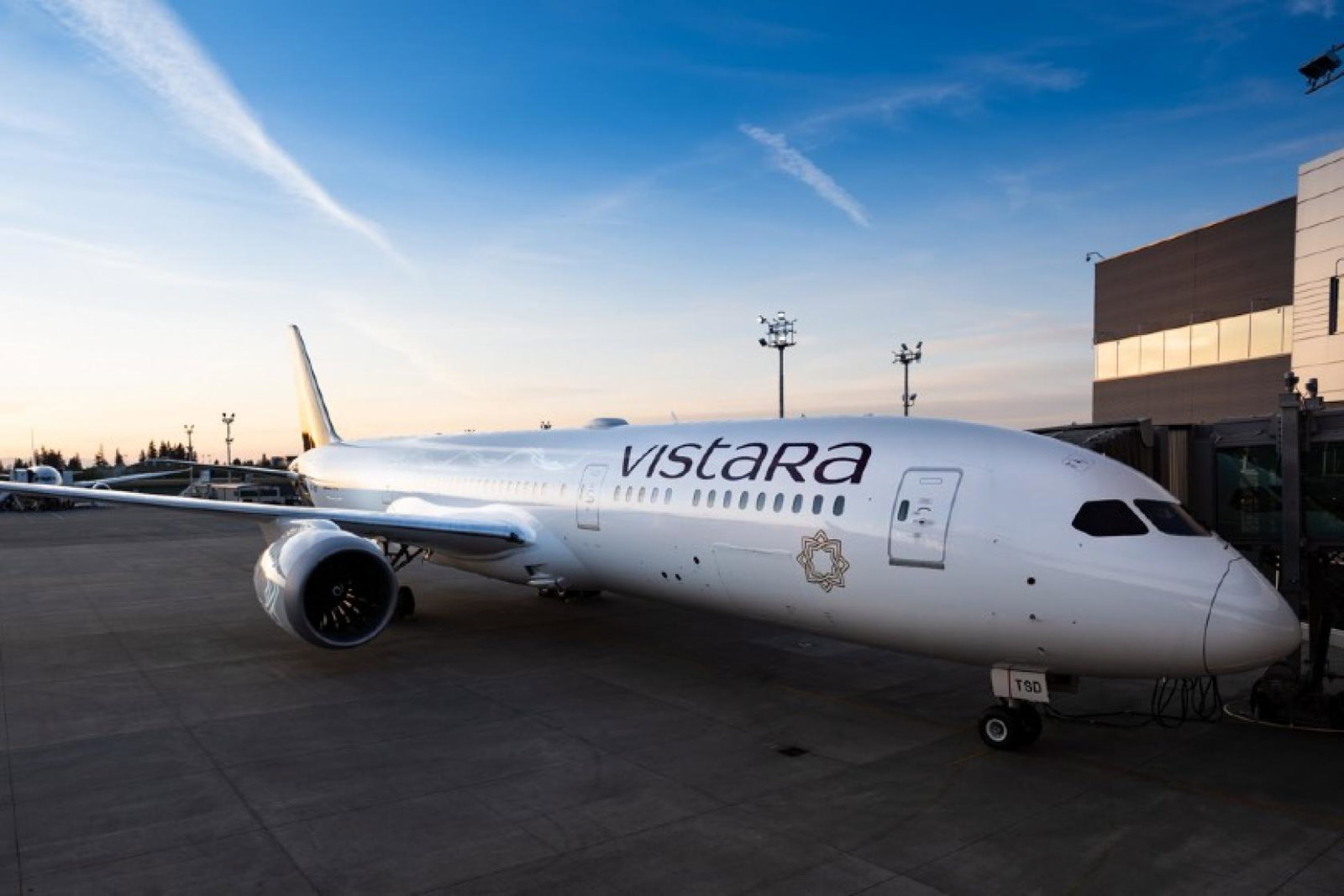 Vistara operates the Heathrow-Delhi route using a Boeing 787-9 Dreamliner