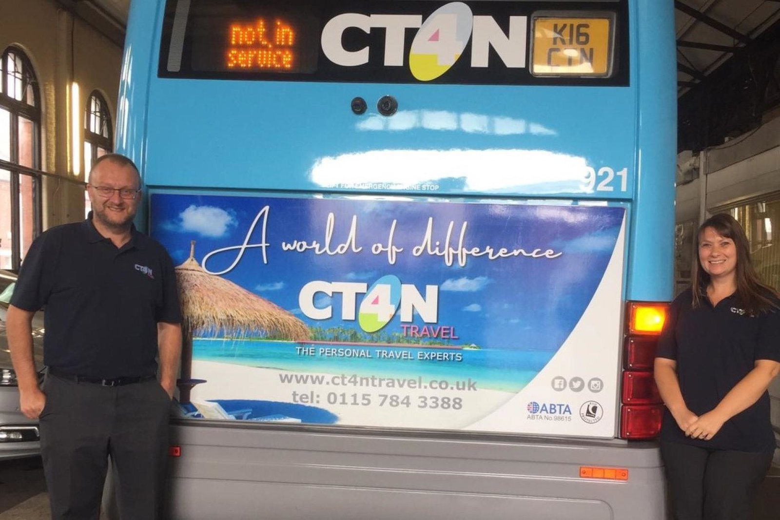 CT4N works to tackle loneliness and social isolation in Nottingham by providing bus services to those in need