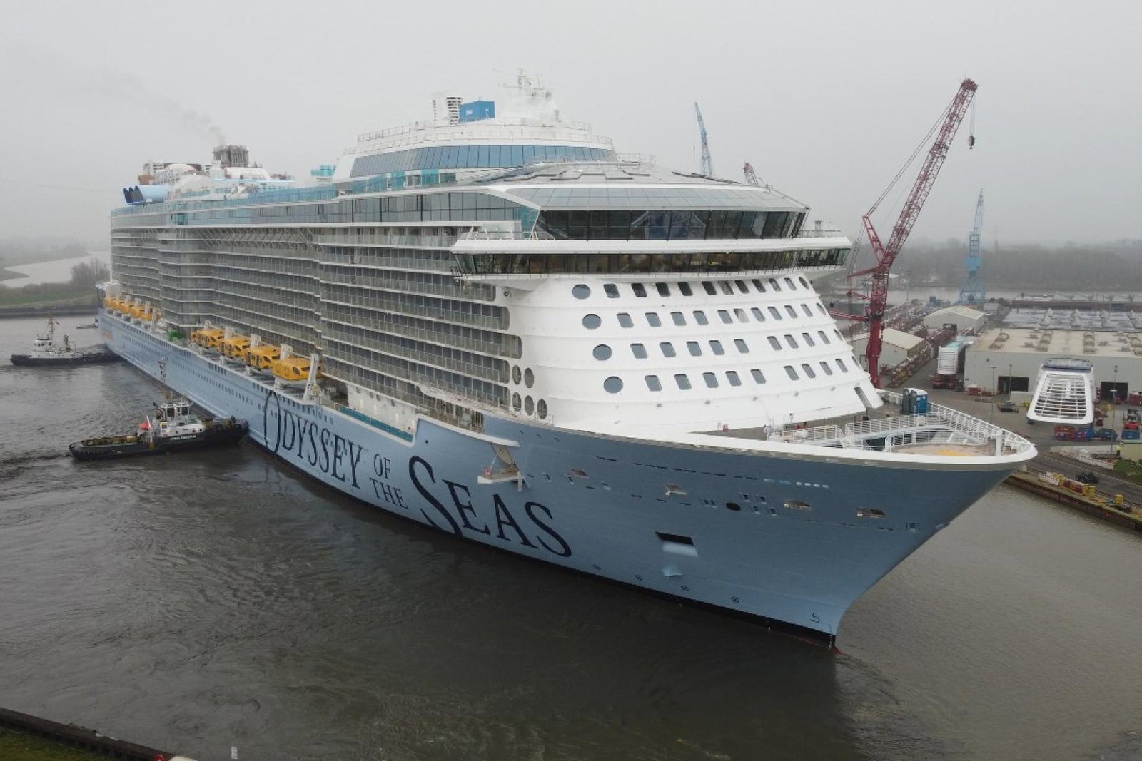 Odyssey of the Seas will begin life by sailing from Israel this summer