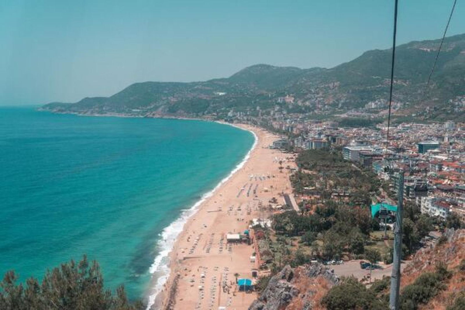 Antalya's coast is proving popular this summer (Credit: Mert Kahveci/Unsplash)