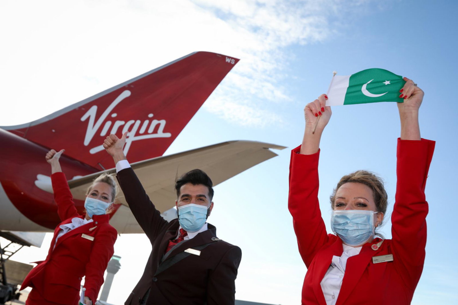 Virgin's inaugural Manchester to Islamabad service