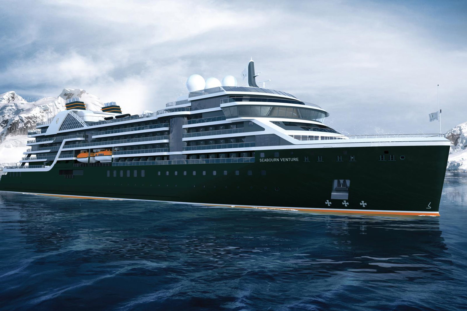 Seabourn Venture will be the line’s first expedition vessel
