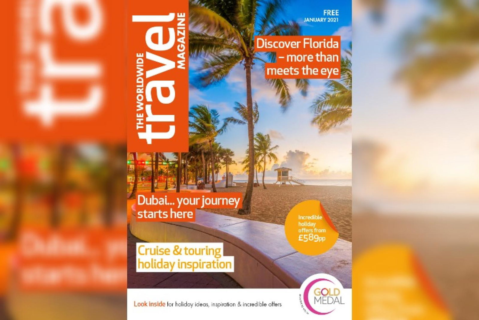 The mag features offers for travel into 2022