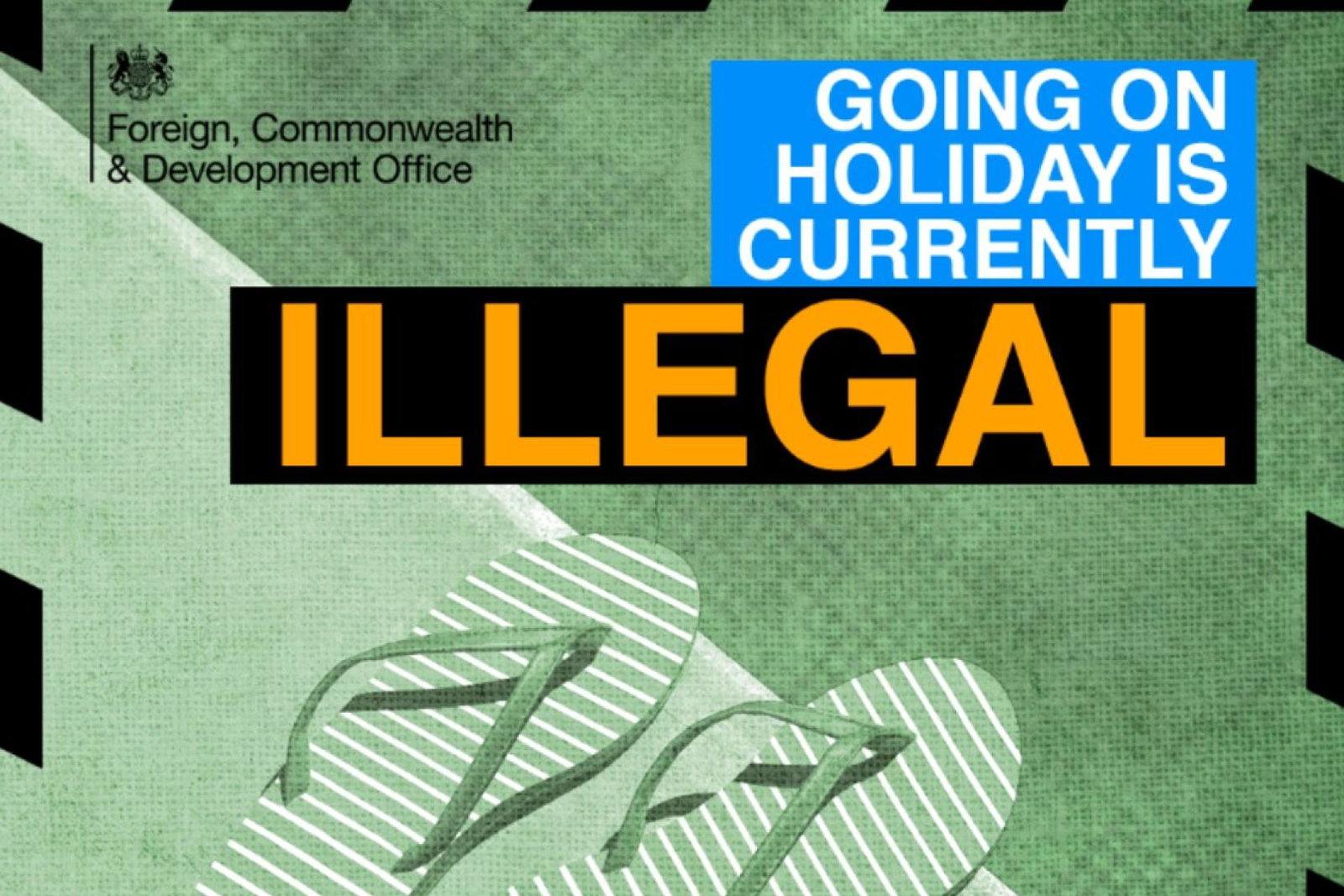 A ban on international holidays, with a potential £5,000 fine for unnecessary overseas travel, was in place earlier this year