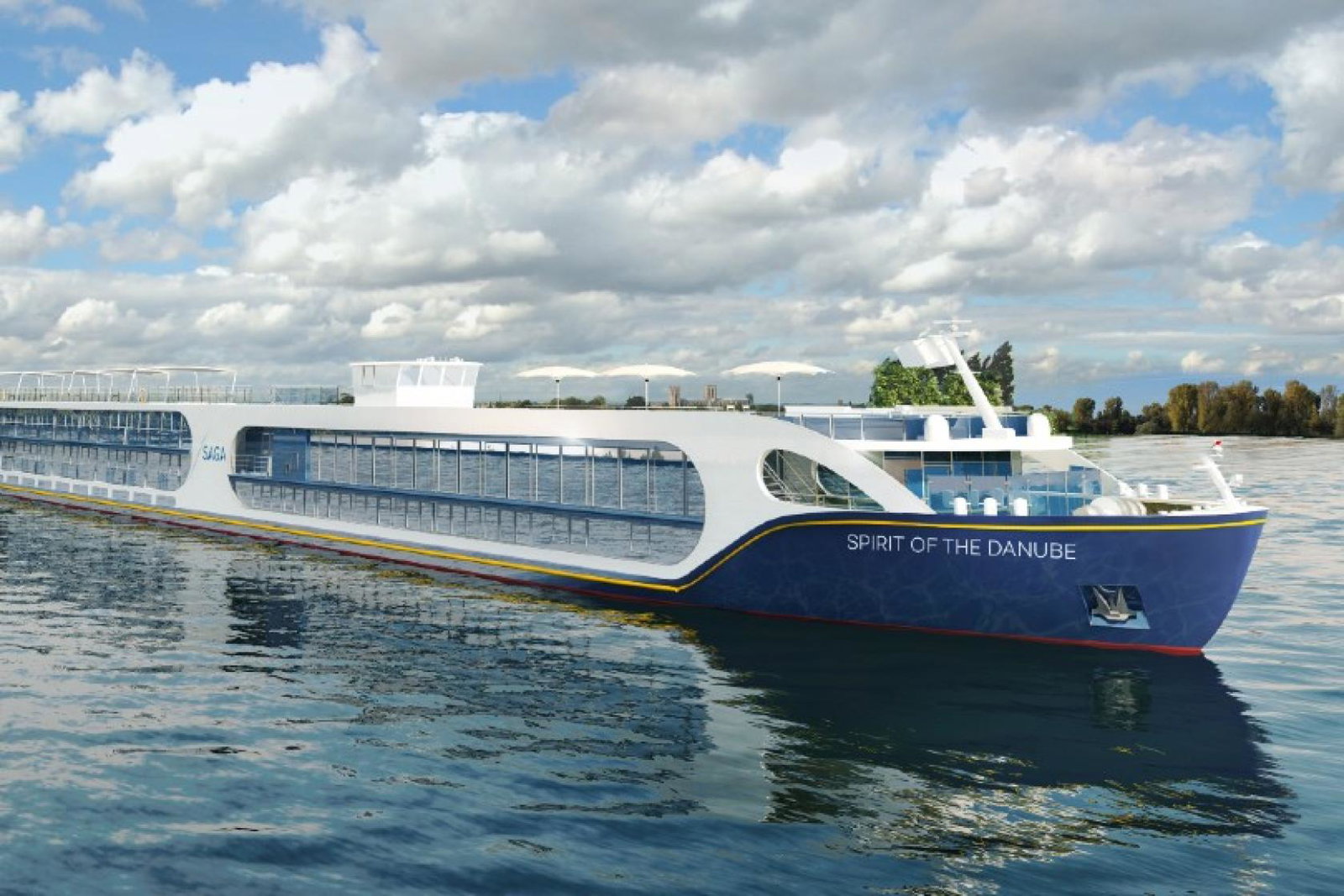 Saga's second river ship, Spirit of the Danube, is set to launch in May 2022 