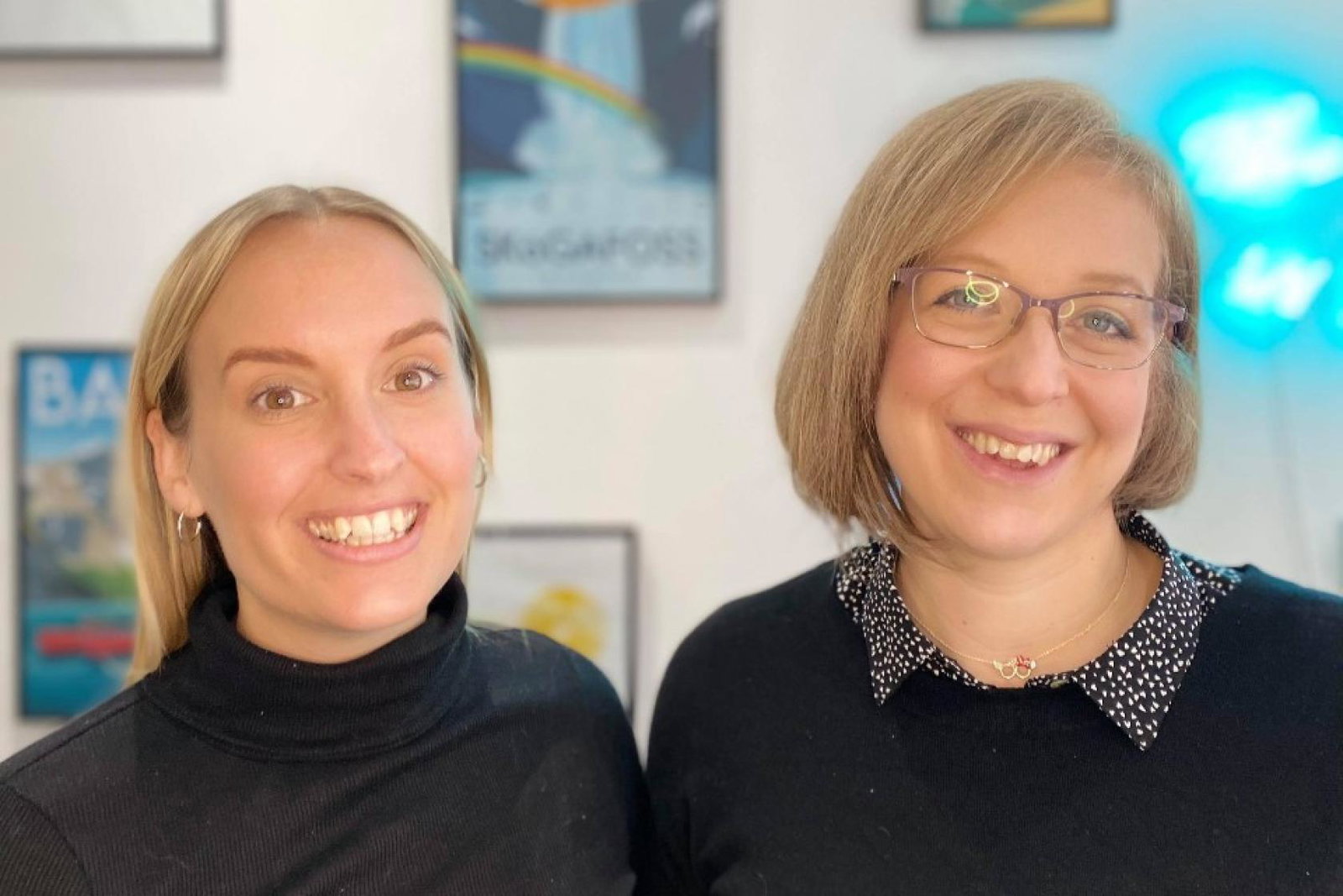 Mia Walmsley and Kate Holroyd launched their Beyond the Bookings planner in January