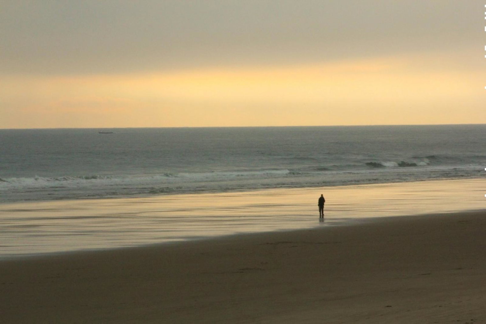 Demand for domestic breaks is soaring (Pictured: Bamburgh Castle Beach; Credit: Paul Levesley / Unsplash)