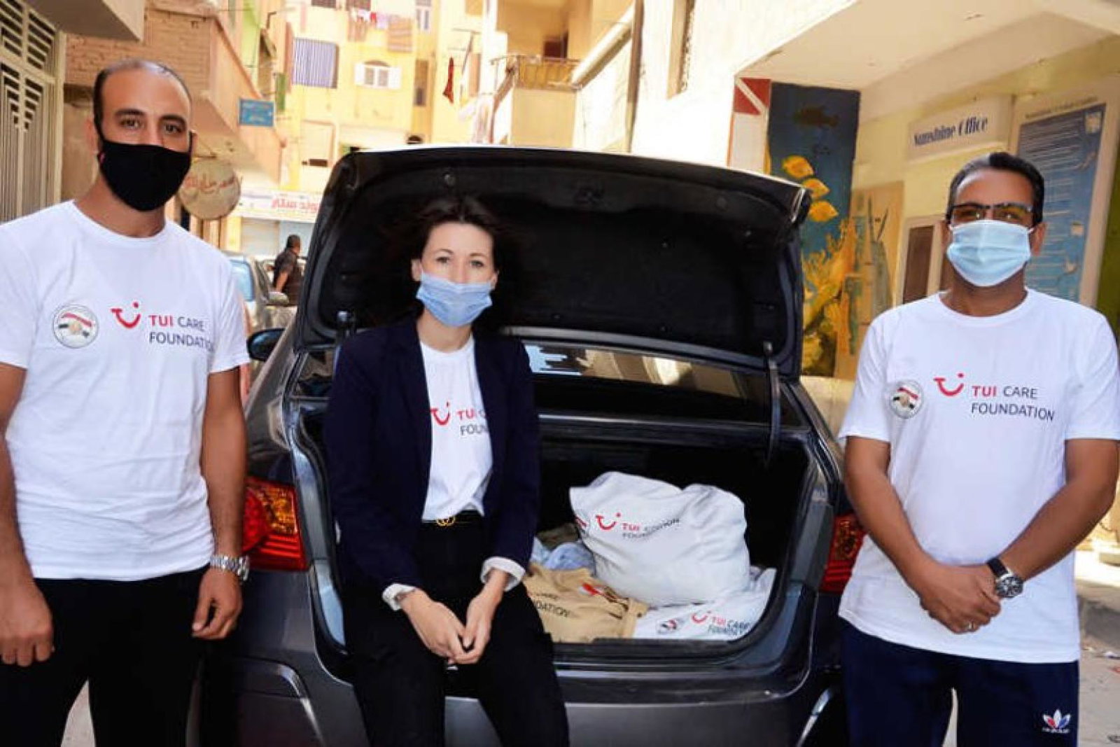 Tui Care Foundation has been helping disadvantaged families in destinations such as Egypt