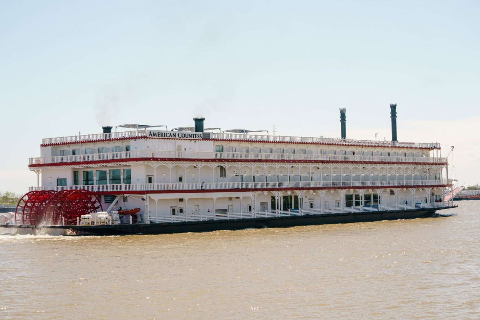 American Queen Steamboat Company is celebrating the christening of its latest vessel, the American Countess