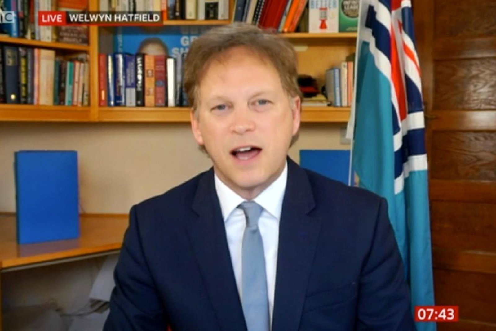 Shapps said he anticipates the overhaul will come in time for the October half-term (Credit: BBC Breakfast)