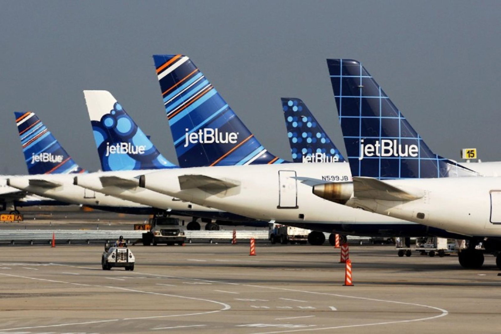 JetBlue is set to offer five daily flights between the UK and US by October (Image credit: JetBlue)