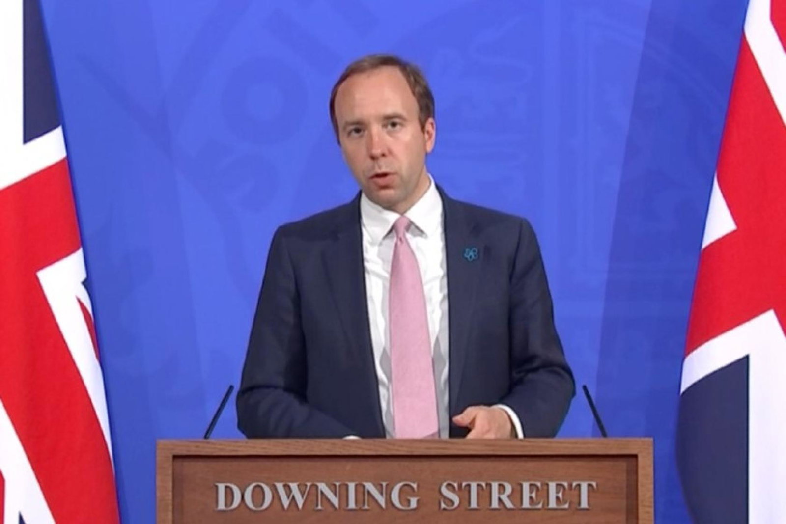 Matt Hancock said domestic freedoms must be protected 'at all costs' (Credit: BBC News)