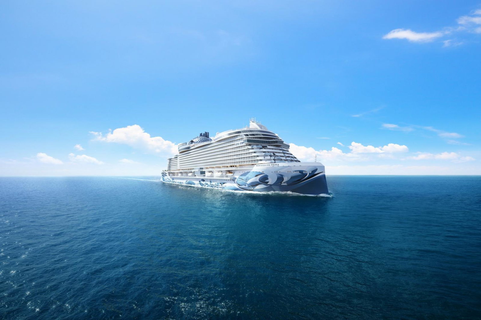 The line will open for auction and sale a collection of six NFTs to celebrate the launch of the company's Norwegian Prima-class at 2pm on 13 April