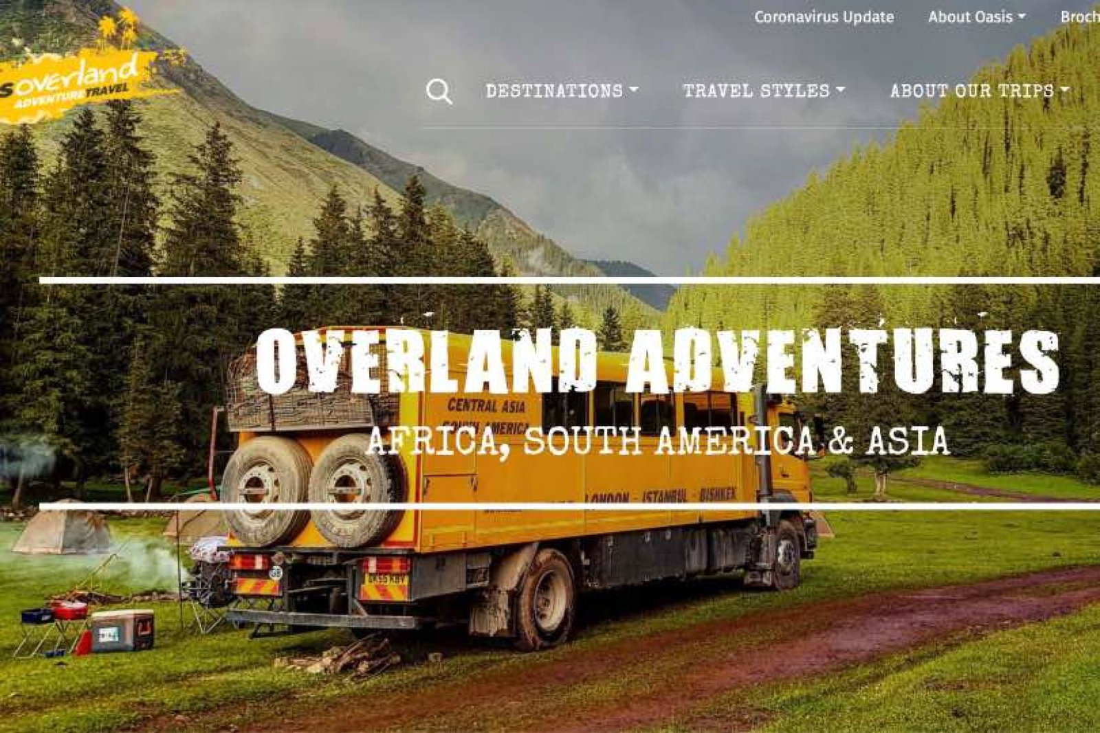 The relaunched Oasis Overland brand will offer many of the same tours