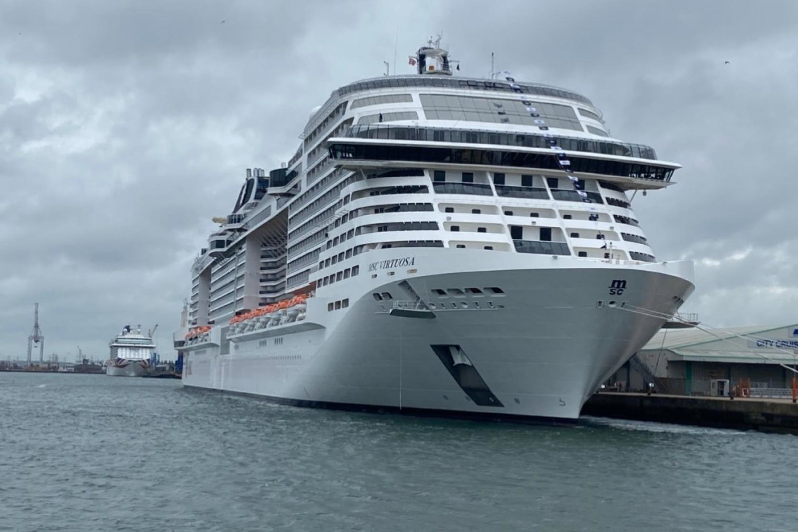 This will be the first time the line has continuously operated one of its vessels from the UK year-round