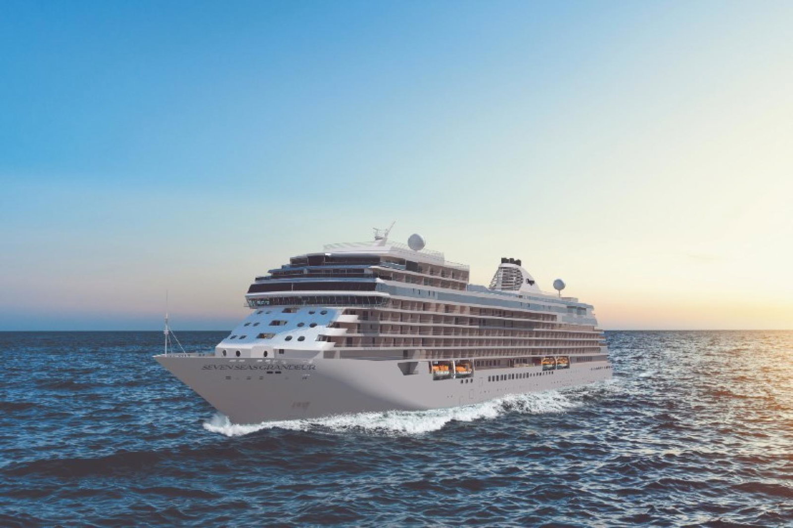 The line's newest vessel – Seven Seas Grandeur – is due to be delivered next year